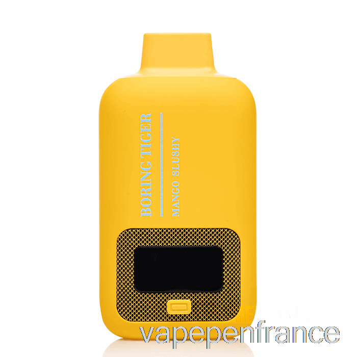 Luffbar Ennuyeux Tigre 25000 Stylo Jetable à Vape Slushy à La Mangue